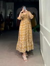 NNK4516 Georgette With Printed Ethnic Wear Frock Wholesale Online